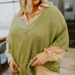 Dress For Success Oversized V-Neck Sweater