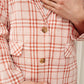 Dressed in Plaid Blazer In Pink