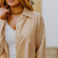 Easy On The Eyes Striped Button Up