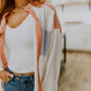 Easy To Love Colorblock Button Up