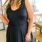 Effortless in Ebony Skort Dress