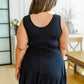 Effortless in Ebony Skort Dress