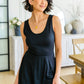 Effortless in Ebony Skort Dress