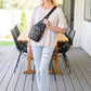 Effortlessly Chic Sling Bag In Black
