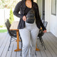 Effortlessly Chic Sling Bag In Black