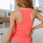 Everybody's Favorite Racerback Tank in Coral