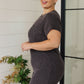 Everyday Favorite Ribbed Knit Dress in Black