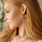 Everyday Okay Hoop Earrings