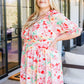 Fancy Free Floral Dress
