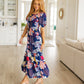 Farmer's Market Floral Maxi Dress