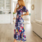 Farmer's Market Floral Maxi Dress
