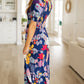 Farmer's Market Floral Maxi Dress