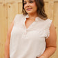 Feeling Fine Ruffle Detail Blouse