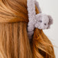 First Crush Hair Clip in Gray