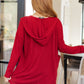 First Things First Hooded Cardigan