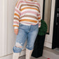First in Line Striped Sweater