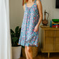 Floral Essence Tie Strap Dress