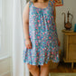 Floral Essence Tie Strap Dress