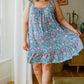Floral Essence Tie Strap Dress