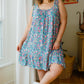 Floral Essence Tie Strap Dress