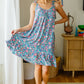Floral Essence Tie Strap Dress