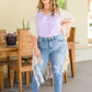 Florence High Waist Destroyed Boyfriend Jeans