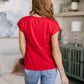 For the Love Twist Front Top