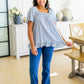 Francine High Rise Tummy Control Flared Jeans