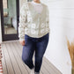 Keeping Secrets Lace Mock Neck Top