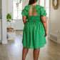 Garden Goddess V-Neck Dress
