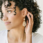 Geo Dangle Hook Earrings