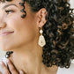Geo Dangle Hook Earrings