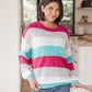 Get It Started Striped Sweater