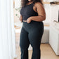 On the Move V Front Flare Leggings
