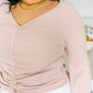 Giselle Gathered Front Blouse