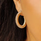 Glimpse of Heaven Coil Hoops