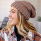 Got You Covered Beanie In Taupe