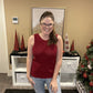 Criss Cross Reversable Knit Tank Top
