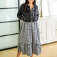 Greenville Gingham Midi Dress