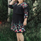 Happy To See You Floral Embroidered Dress