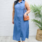 Harper Button Front Dress