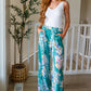 Hawaiiana Floral Print Pants