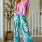 Hawaiiana Floral Print Pants