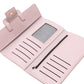 Hello Spring Oversized Wallet in Heathered Lavender
