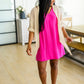 Here for a Moment V-Neck Dress