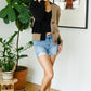 Hidden Bookstore Two Toned Cardigan