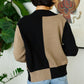 Hidden Bookstore Two Toned Cardigan