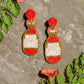 Hot Sauce Beaded Earrings