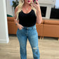 Judy Blue Carrie High Rise  Tummy Control Top 90's Straight Jeans