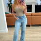 Judy blue Mindy Mid Rise Wide Leg Jeans